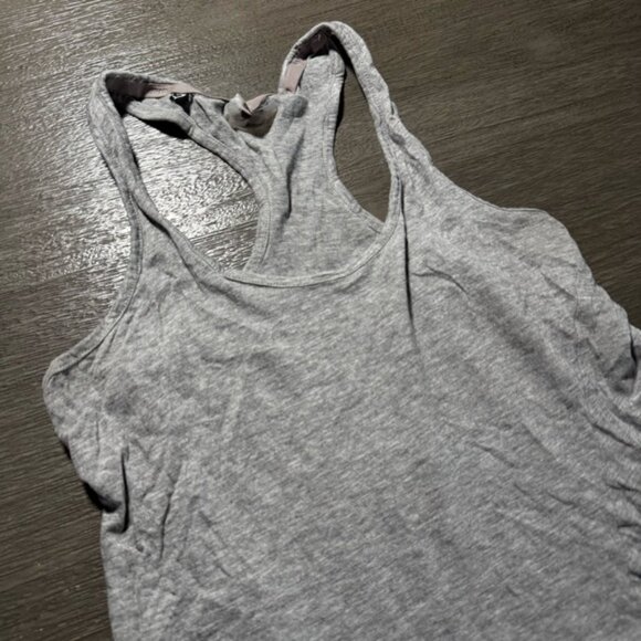 Gymshark Grey Racerback Tank Top S - Picture 3 of 8